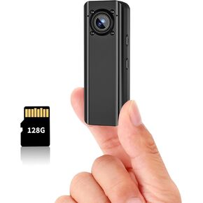 Body Cam 4K HD Mini Body Camera Action Camera Motorcycle Dash Cam Wearable Camcorder for Daily Records Easy to Use with Back Clip for Traveling Cycling