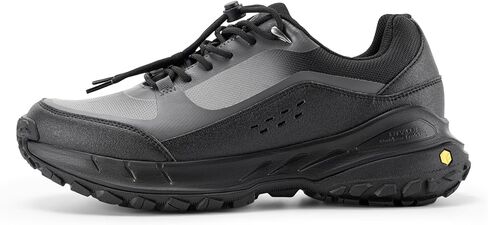 أحذية FitVille واسعة للغاية للرجال للمشي لمسافات طويلة، أحذية المشي لمسافات طويلة بأربطة سريعة، أحذية رياضية سهلة الارتداء مع دعم للقوس وصندوق إصبع واسع للتخييم، والمشي في الطبيعة in Kuwait