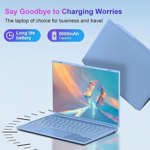 كمبيوتر محمول 14 بوصة Celeron N5095 يصل إلى 2.9 جيجا هرتز، كمبيوتر محمول Win 11 مع ملحق SSD 8+256 جيجا بايت 1 تيرابايت، دعم الكمبيوتر المحمول 5G WiFi 丨BT 4.2 丨مروحة تبريد 丨1920*1200丨واقي الماوس ولوحة المفاتيح - وردي in Saudi Arabia
