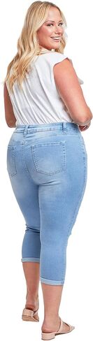 Royalty For Me Womens Women's Plus Size Essential Cuff Capri in Saudi Arabia