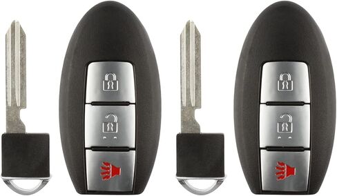 2x Keyless Option Remote Smart 3btn Key Fob For Nissan (KR55WK49622) in Kuwait