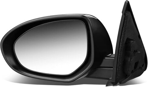 DNA Motoring OEM-MR-MA1321201 Right Passenger Powered Adjust Side Mirror w/Blind Spot Detection Compatible with 12-13 Mazda 3, Non-heated in Saudi Arabia