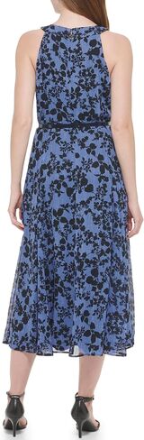Tommy Hilfiger Women's Halter Neck Belted Midi Dress in Saudi Arabia
