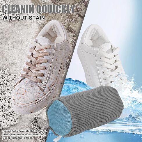 Shoe Washing Bag for Washing Machine, Laundry Shoe Bag for Washer and Dryer, Reusable Shoe Washing Bag for All Shoe Types and Sizes (Yellow 2Pcs) in Saudi Arabia