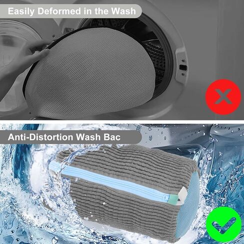 Shoe Washing Bag for Washing Machine, Laundry Shoe Bag for Washer and Dryer, Reusable Shoe Washing Bag for All Shoe Types and Sizes (Yellow 2Pcs) in Saudi Arabia