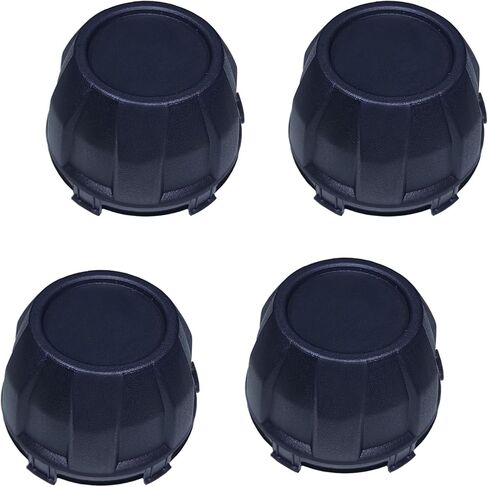 قبعات محور العجلة السوداء متوافقة مع Kawasaki Teryx KRX 1000 2020-2023 استبدال الجزء 11065-1341 أغطية مركزية تغطي الملحقات 4 قطع in Kuwait