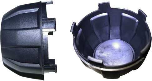 قبعات محور العجلة السوداء متوافقة مع Kawasaki Teryx KRX 1000 2020-2023 استبدال الجزء 11065-1341 أغطية مركزية تغطي الملحقات 4 قطع in Kuwait