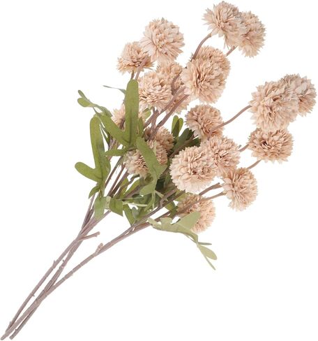 4Pcs Artificial Dandelion Flowers Arrangement for Home Decor Faux Dandelion Plants for Vases Wedding and Party Decorations Natural Look Ornament in Kuwait