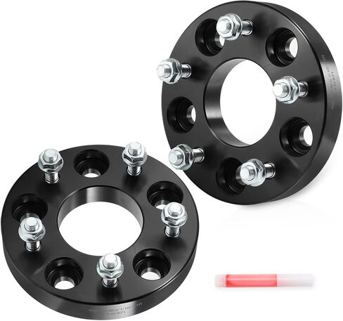 SCITOO 2pcs 1" Wheel spacers 5x4.75 to 5x4.75 with Studs 7/16" Bore 70.5mm Compatible with for 442 1964-1971, for Cutlass 1962-1981, for Bel Air 1951-1975, for Biscayne 1958-1971 in Saudi Arabia
