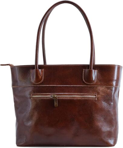 Floto Napoli Italian Leather Women's Shoulder Bag Handbag Purse in Saudi Arabia