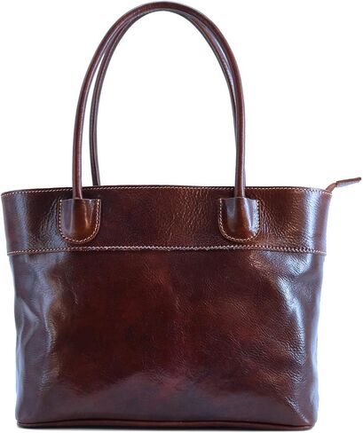 Floto Napoli Italian Leather Women's Shoulder Bag Handbag Purse in Saudi Arabia