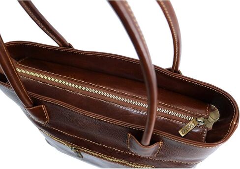 Floto Napoli Italian Leather Women's Shoulder Bag Handbag Purse in Saudi Arabia