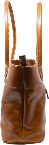 Floto Napoli Italian Leather Women's Shoulder Bag Handbag Purse in Saudi Arabia
