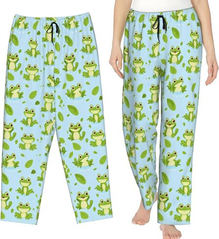 Women Pajama Pants Pjs Bottoms With Pockets Drawstring Sleep Lounge Pants For Women in Saudi Arabia