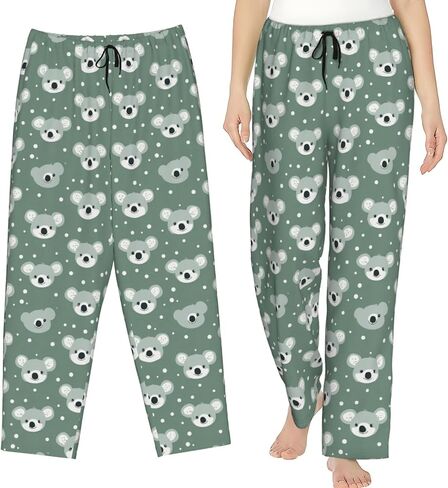 Women Pajama Pants Pjs Bottoms With Pockets Drawstring Sleep Lounge Pants For Women in Saudi Arabia