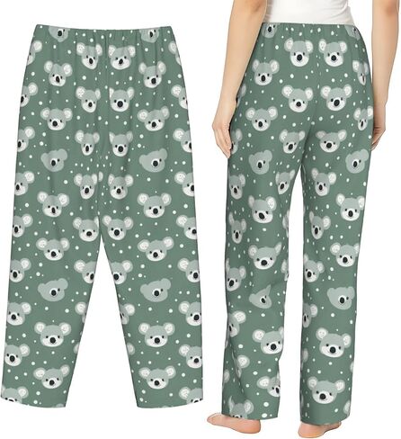 Women Pajama Pants Pjs Bottoms With Pockets Drawstring Sleep Lounge Pants For Women in Saudi Arabia