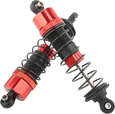14510B Front Aluminum Capped Oil Filled Shock Accessories Spare Parts for H14BM 14210 14209 JC14EP HP141 HP141S 1:14 Brushless RC Cars Monster Trucks Vehicle in Saudi Arabia