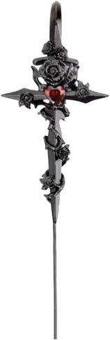 1PC Moon Needle Earrings for Women Myth of The Moon Ear Hook Needle Piercing Earring Statement Sword Ear Crawler Earrings Rhinestone Needle Piercing Earrings Punk Gothic Jewelry Earrings in Saudi Arabia
