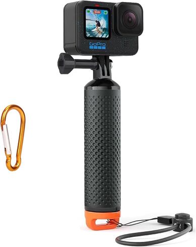 O’woda Floating Hand Grip Floating Handle, Underwater Cameras Selfie Stick Handle Mount for Insta360 X4/ X3/Go 3/ ONE X2, GoPro Hero 12/11/ 10/9/ 8/7/ 6/5/ 4/3, DJI Action Cameras - Blue in Saudi Arabia