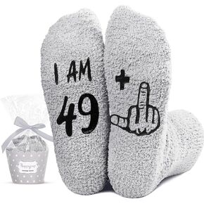 HAPPYPOP 50th Birthday Gifts Ideas for Men - Socks for 50 Year Olds, Best Gifts for 50 Year Old Middle Aged Man