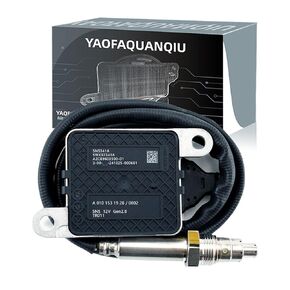 A0101531928 5WK97341A EA0101531928 Inlet Nitrogen Oxide Sensor Nox Sensor 5WK97341 5WK9 7341A 5WK9 7341 Compatible Fits for Mercedes-Benz Detroit Diesel DD13 DD15 DD16 SNS 12V Models