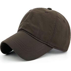 Mens Waterproof Baseball Hats Womens Quick Dry Ponytail Caps Summer Outdoor Sports Running Sun Protection Ball Caps