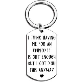Stocking Stuffer for Adults Women Men Thank You Gifts for Work Beatie 2024 Stocking Stuffer Appreciation Gifts for Coworker Employee Appreciated Keychain Coworker Employee Gifts