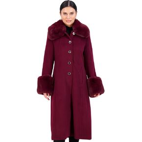 Vince Camuto Trench Coat Women, Wool Coats Women with Fur, Peacoat Womens