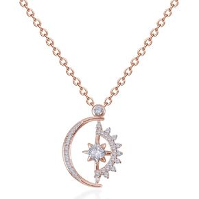 choice of all To My Badass Squad Necklace Fidget Sun Moon Necklace for Friends Rotate Moon Around Sun Necklace for Women