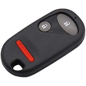 DRIVESTAR Keyless Entry Remote Car Key Fob Replacement 2001 2002 2003 2004 2005 for Honda Civic EX LX DX, 2003 2004 2005 2006 2007 Pilot Replacement for NHVWB1U521 NHVWB1U523,Set of 2