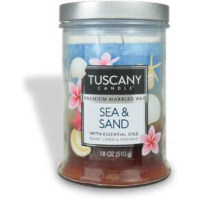 Tuscany Candle Sea & Sand® Long-Lasting Scented Jar Candle, 18 oz