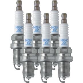 NGK (5555) PFR6G-11 Laser Platinum Spark Plug (6 Pack)