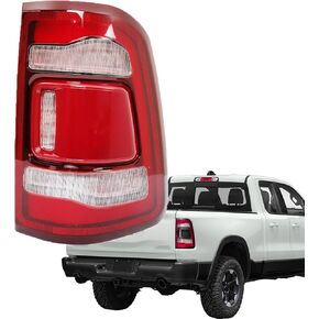 Tail Light Right Side Replacement for 2019-2022 Ram 1500 Rear Brake Lamp 68262530AH