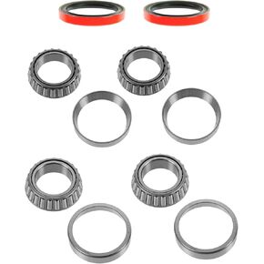 TRQ Front Wheel Bearing Race Seal Kit Set Inner & Outer for Acura Honda Isuzu