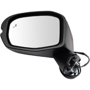 TRQ Left Mirror Drivers Side Compatible with 2023 Honda HR-V HO1320359