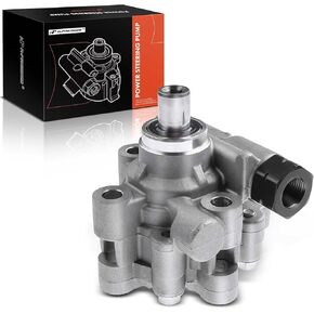 A-Premium Power Steering Pump Compatible with Cadillac CTS 2003-2004, V6 3.2L Gas, Replace # 25683323