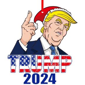 Trump Christmas Ornament 2024 - Funny Dancing Christmas Ornaments Acrylic Trump Gifts Trump Decorations for Christmas Tree President Donald Trump Make America Great Again