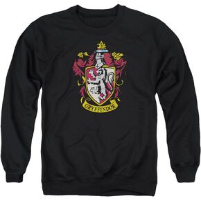 Harry Potter Gryffindor Crest Unisex Adult Crewneck Sweatshirt for Men and Women