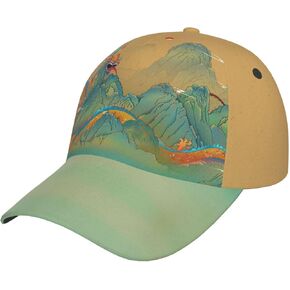 Cool Dragon Baseball Cap for Men Women Adjustable Trucker Hat for Running Sports Hiking Beach