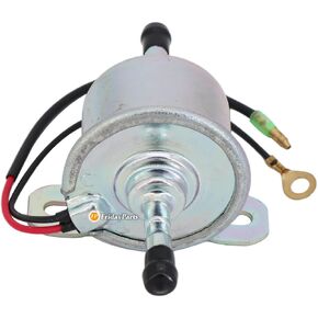 FridayParts 12V Fuel Pump 16851-52033 1685152033 Compatible for Kubota Engine D1105 V2203 Tractor BX1860 BX1870 BX2380 Mower F2260 F2560