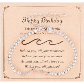 Unique Birthday Gifts for Women Friendship Coworker Boss Best Friend Happy Bday Present Birthday Bracelet