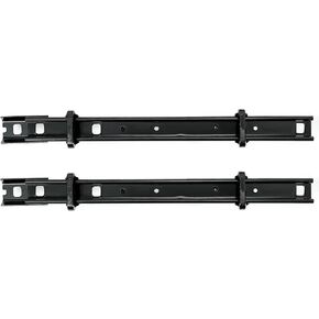 HECASA Seat Bracket Compatible with 2015-2024 Ford Transit 2 Person Bench Seat Floor Track Bracket Steel Electrophoresis (2Pcs)