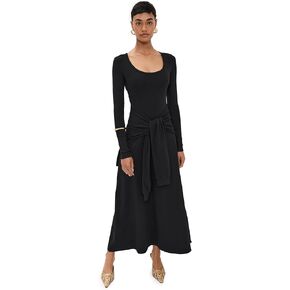 Pixie Market Women's Sleeve Tie Long Sleeve Dress