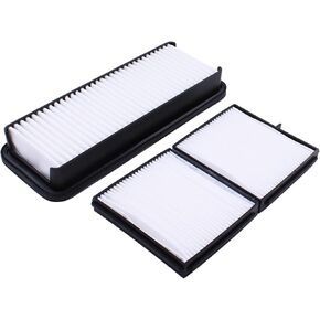 ApplianPar Cabin Air Filter Kit for Kubota RTV1100 RTV1100CR RTV1100CR9 RTV1100CRX RTV1100CW Replaces T1855-71600 K7711-88380