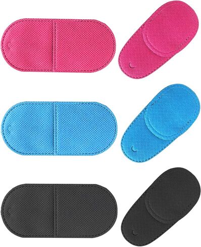 12PCS Eye Patches for Adults Kids, Medical Eye Patch for Glasses, Treat Lazy Eye Amblyopia Strabismus Patch for Left or Right Eyes, 2 Size Pink in Kuwait