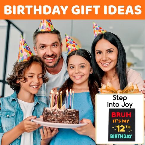 هدايا عيد الميلاد الحادي عشر من HAPPYPOP للأولاد - جوارب للأطفال بعمر 11 عامًا في صندوق هدايا، هدايا للأولاد بعمر 11 عامًا، وأفكار هدايا للأولاد بعمر 11 عامًا مع بطاقة تهنئة in Kuwait