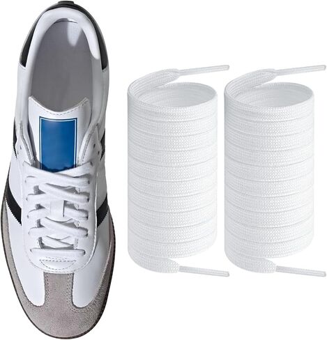 أربطة حذاء Endoto من أجل Adidas Samba OG/ADV/LT، أربطة أحذية مسطحة بديلة للأحذية الرياضية in Kuwait