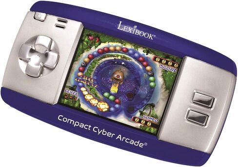 Lexibook, Cyber Arcade Racing, Motion Controlled Racing Console, 30 Racing, Action and Puzzle Games, Control by Tilting, Red, JL3150 in Saudi Arabia