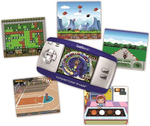Lexibook, Cyber Arcade Racing, Motion Controlled Racing Console, 30 Racing, Action and Puzzle Games, Control by Tilting, Red, JL3150 in Saudi Arabia
