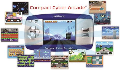 Lexibook, Cyber Arcade Racing, Motion Controlled Racing Console, 30 Racing, Action and Puzzle Games, Control by Tilting, Red, JL3150 in Saudi Arabia